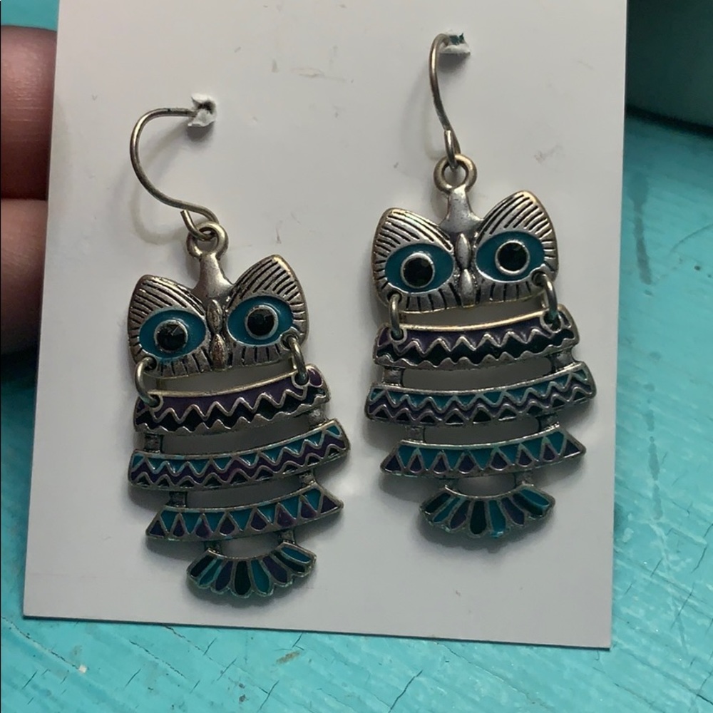 Owl earrings